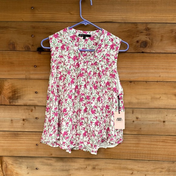 ⚡️ NWT! Gibson tie neck woven top  - 5 for $25 item! - Picture 2 of 5